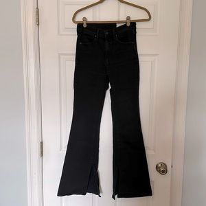 Rag & Bone - Black Ultra Flare Jeans - 27